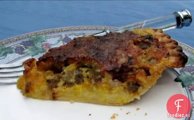 Quiche de Salchichas de Stacy