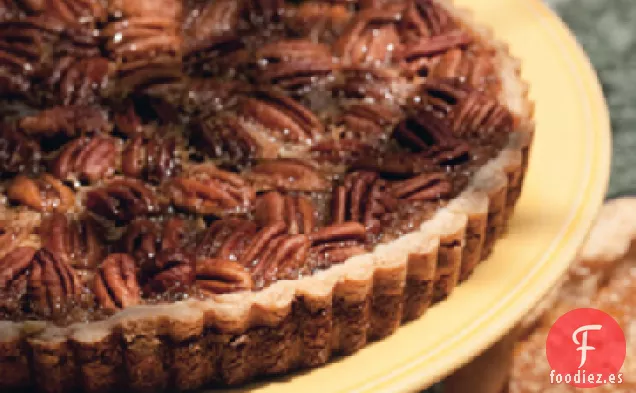 Tarta de Bourbon y Nueces