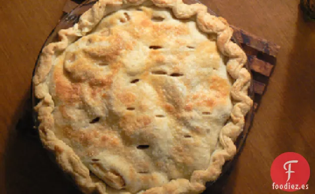 Tarta de Manzana Baja en Azúcar