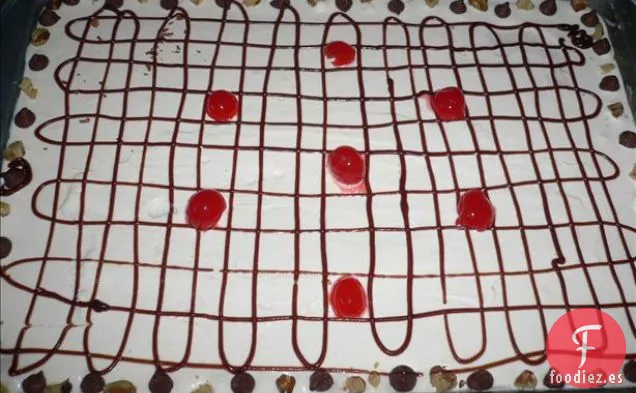 Pastel de Crema de Caramelo de Chocolate