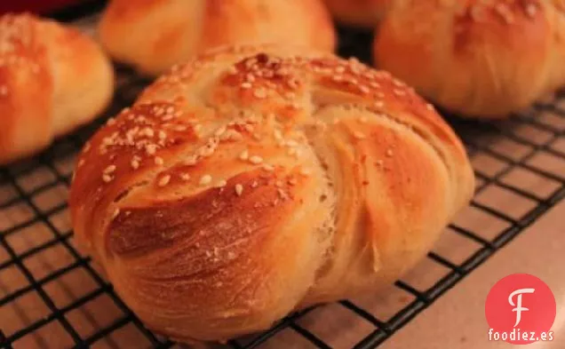 Rollos de Queso Parmesano Kaiser