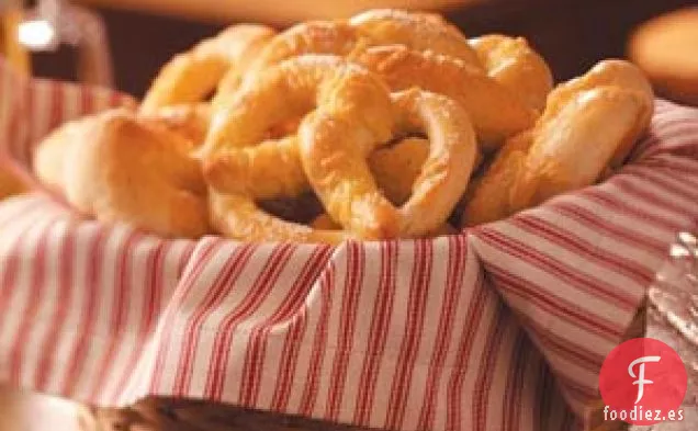 Receta de Pretzels de Cerveza y Gouda