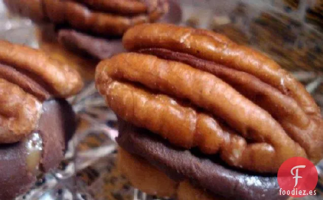Tortugas de Pretzel Rolo