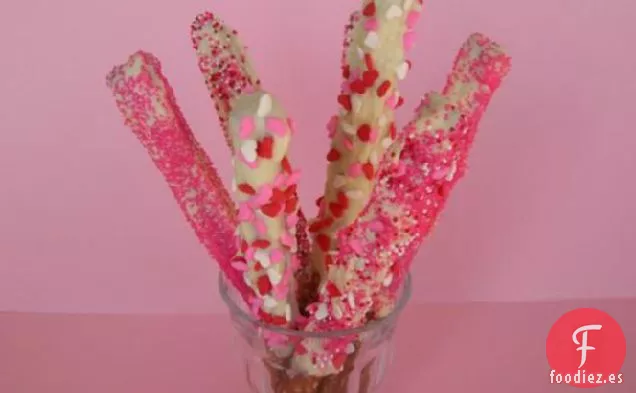 Pretzels Bañados en Chocolate Totalmente Aleatorios