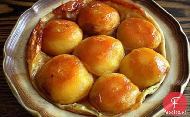 Tatin de Melocotón Caramelizado