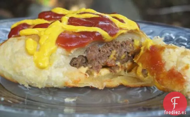 Hamburguesas con Queso de Hojaldre