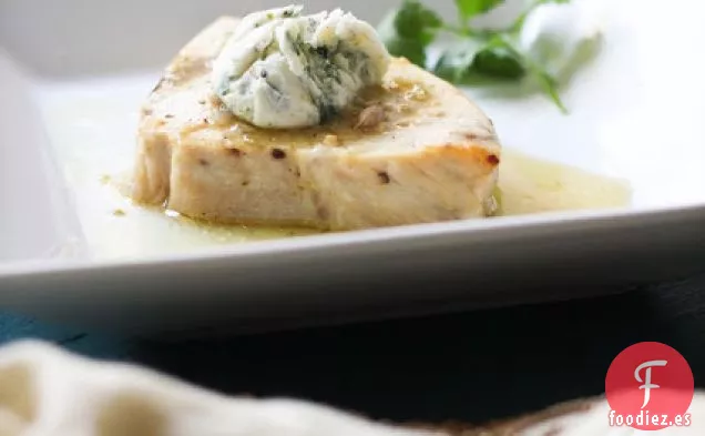 Pez Espada Cítrico Con Mantequilla De Cilantro