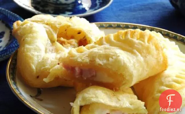 Bocados de Jamón y Queso Parmesano