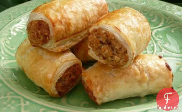 Rollos de Salchicha Vegetarianos