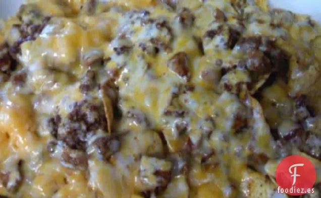 Nachos para Perros con Chile