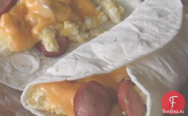 Burritos de Huevo de Perrito Caliente