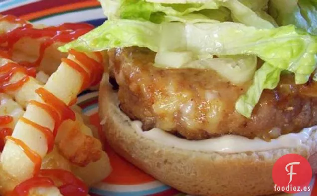 Hamburguesas de Pollo Molidas