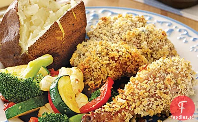 Pollo Al Horno Crujiente