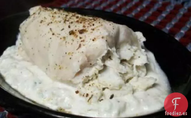 Pollo Relleno de Jalapeño Picante y Cangrejo