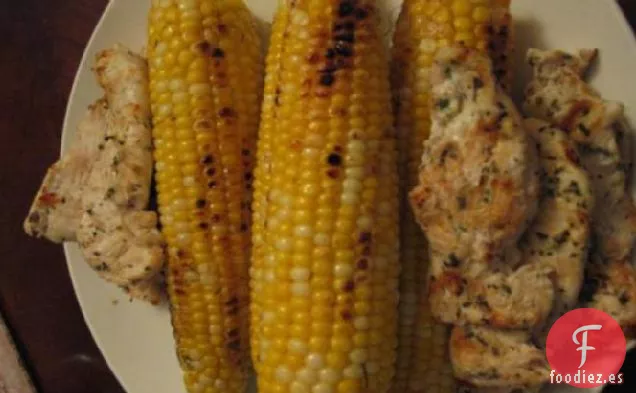 Pollo al Orégano al Limón a la Parrilla