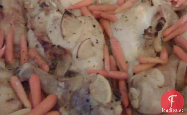 Pollo Asado al Estilo Marroquí
