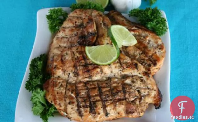 Pollo con Hierbas de Lima