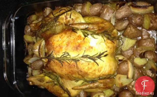 Pollo Asado Sencillo y Fácil