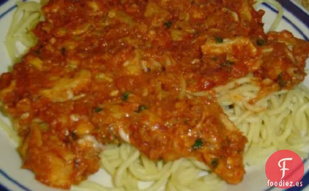 Parmesano de Pollo de 20 Minutos