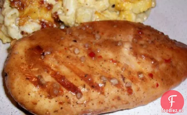 Pollo Glaseado a la Barbacoa Tan Fácil