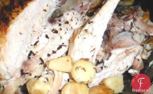 Pollo Asado con Ajo