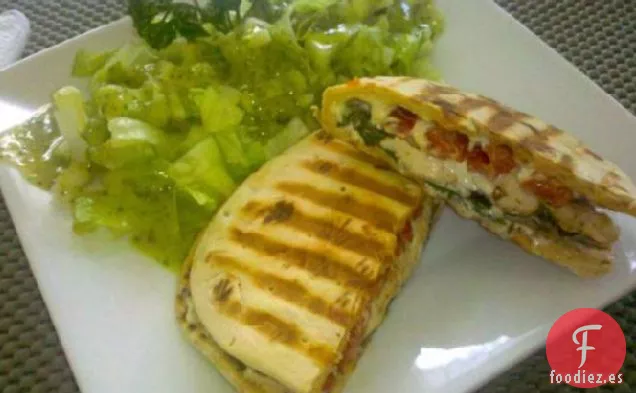 Panini de Pollo y Pimienta