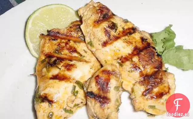 Pollo a la Parrilla con Tequila