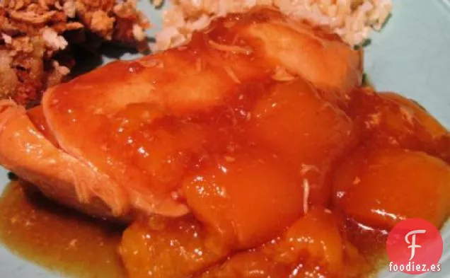 Pollo al Melocotón (Multicocción)