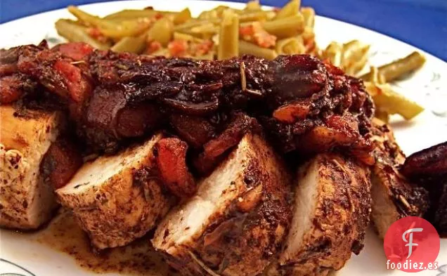 Pollo Balsámico Glaseado