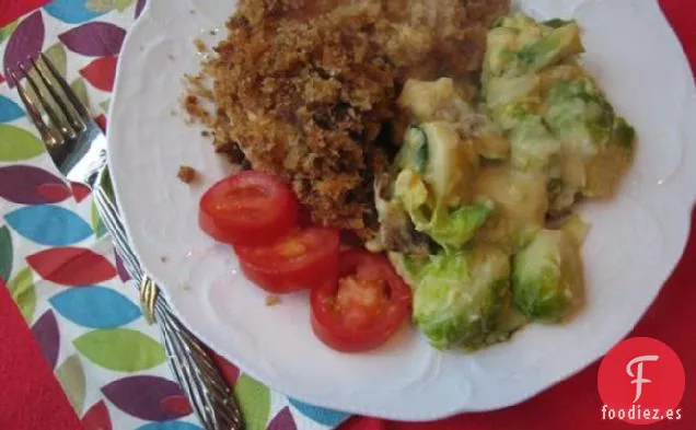 Cazuela de pollo Suizo (Olla de Barro)