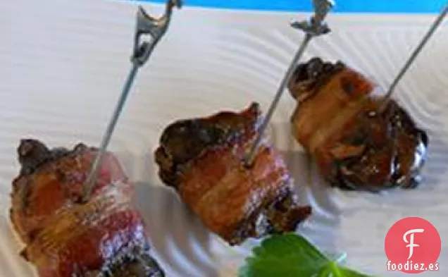 Hígados de Pollo con Tocino