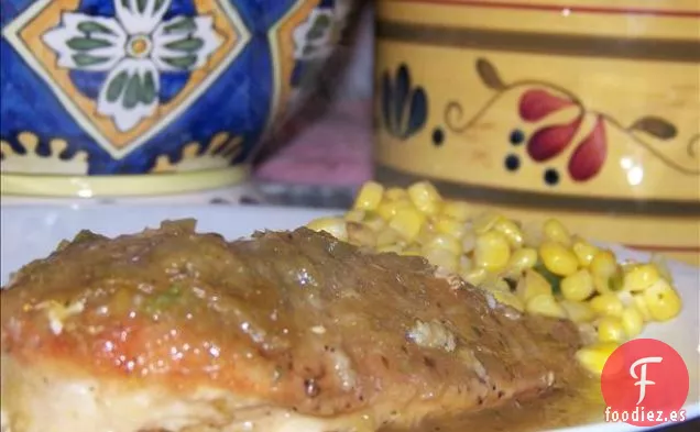 Pollo Fácil con Albahaca y Limón