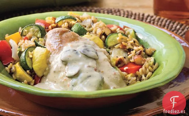 Pollo Cremoso de cocción lenta