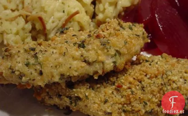 Dedos o Filetes de Pollo con Parmesano