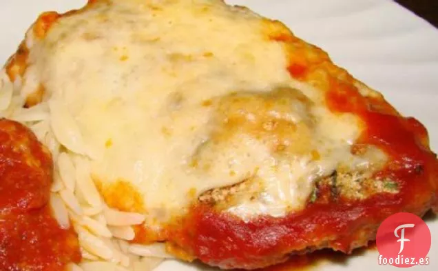 Pollo a la Parmesano Simplemente Horneado