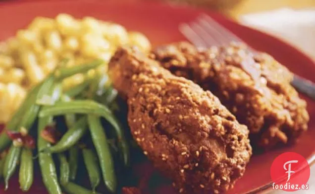 Pollo Frito al Curry Picante