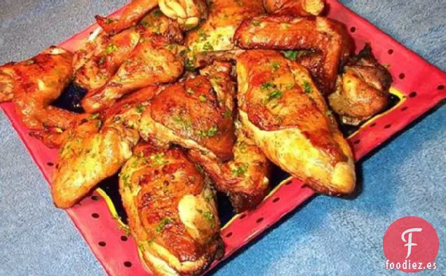 Pollo A La Parrilla al Carbón Vegetal