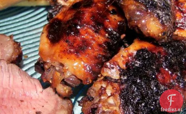 Pechuga De Pollo Con Glaseado De Miel Y Balsámico