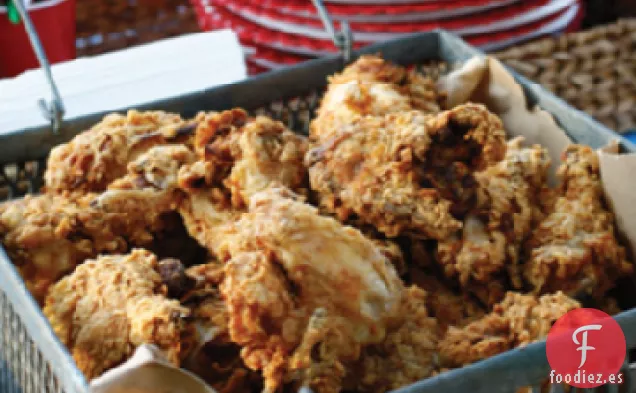 Pollo Frito con Suero de Mantequilla Doble