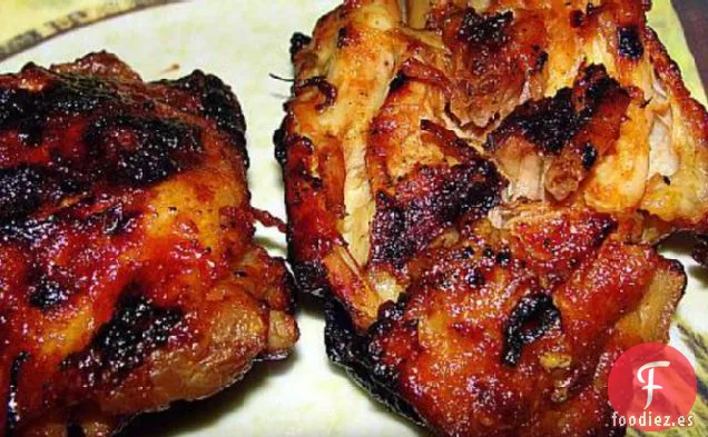 Pollo a la Parrilla con Cerveza