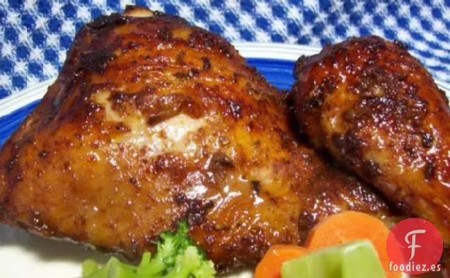 Pechugas o Muslos de Pollo Asados con Chile