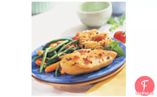 Pollo a La Parrilla con Hierbas de Ajo