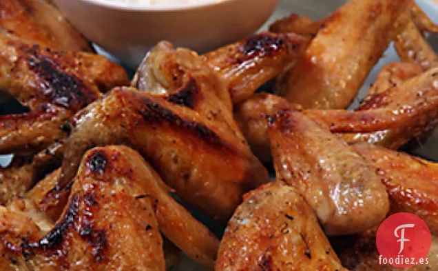 Alitas de Pollo con Azafrán