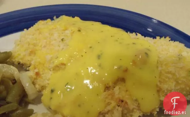 Pollo Al Pimentón Con Salsa De Crema Agria