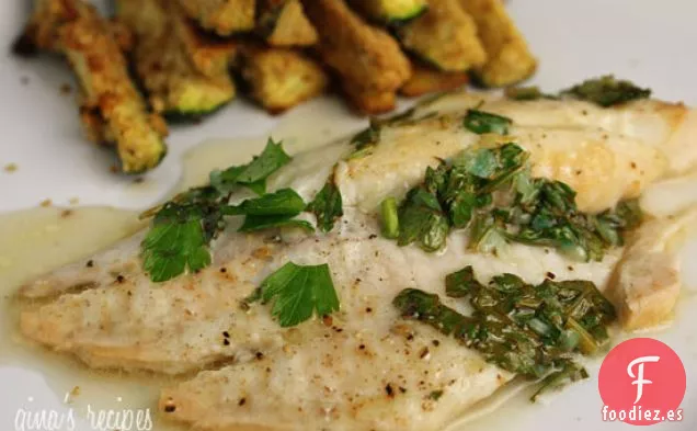 Tilapia al Horno con Ajo y Limón