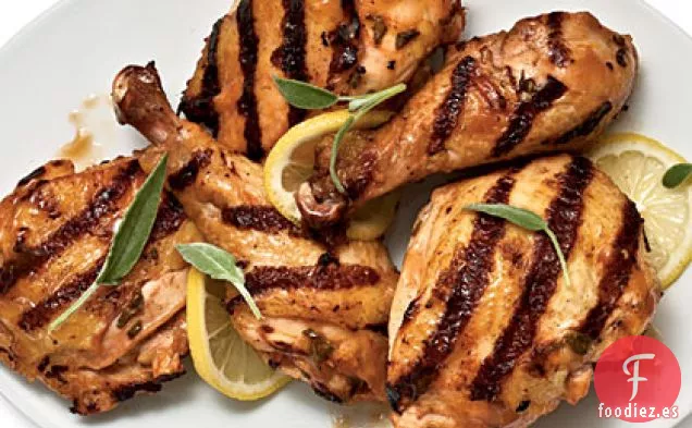 Pollo con Limón y Salvia