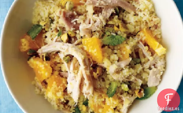 Pollo con Cuscús y Naranja