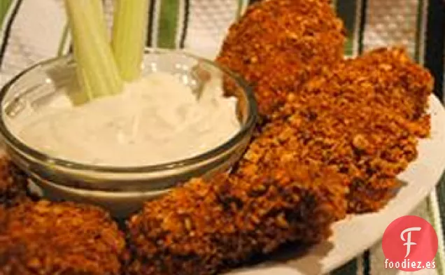 Alitas de Pollo Con Patatas Fritas de Taco