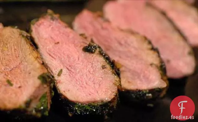 Pechugas de Pato con Hierbas de Limón