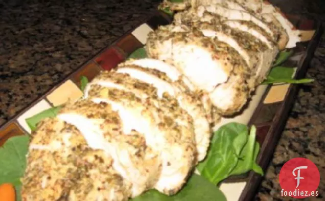 Solomillo de Pavo con Costra de Hierbas